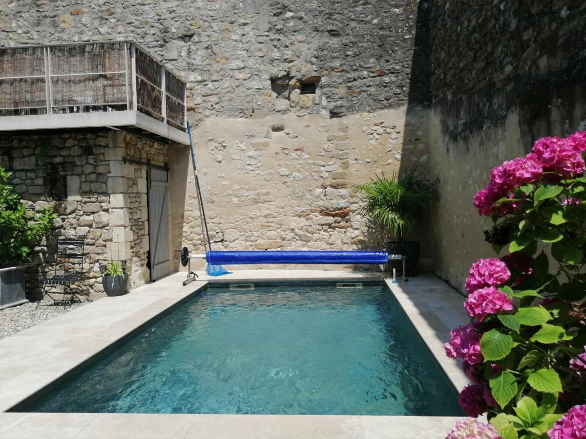 Gite De L Ancienne Poste Bourdic Exterior foto